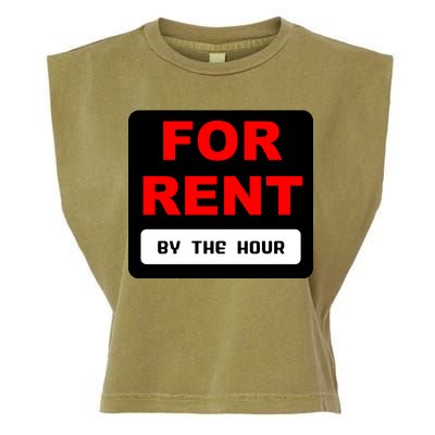 For Rent By The Hour Garment-Dyed Women's Muscle Tee