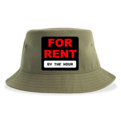 For Rent By The Hour Sustainable Bucket Hat