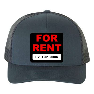 For Rent By The Hour Yupoong Adult 5-Panel Trucker Hat