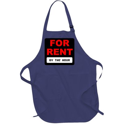 For Rent By The Hour Full-Length Apron With Pockets