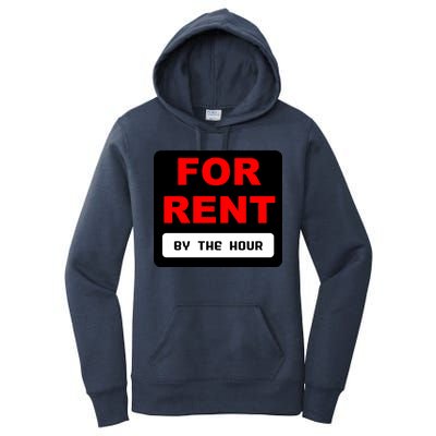 For Rent By The Hour Women's Pullover Hoodie