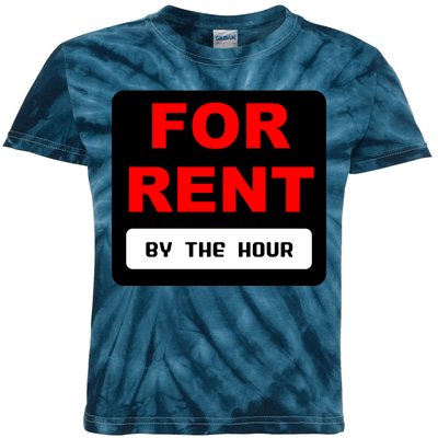 For Rent By The Hour Kids Tie-Dye T-Shirt