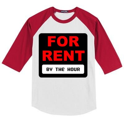 For Rent By The Hour Kids Colorblock Raglan Jersey