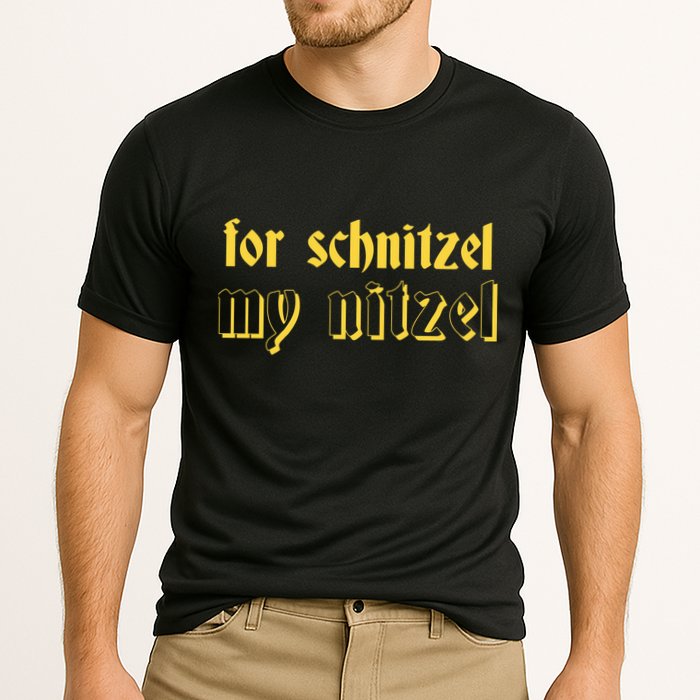 For Schnitzel My Nitzel Cooling Performance Crew T-Shirt
