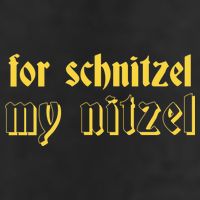 For Schnitzel My Nitzel Golf Towel