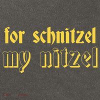For Schnitzel My Nitzel Cotton Canvas Backpack