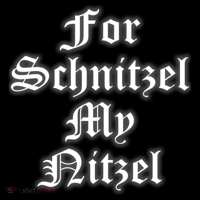 For Schnitzel My Nitzel Funny Oktoberfest Tall T-Shirt