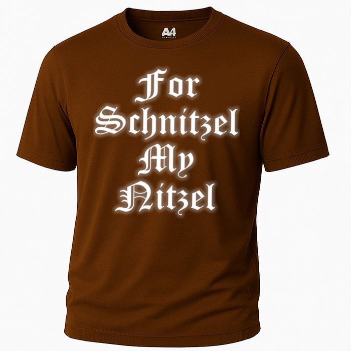 For Schnitzel My Nitzel Funny Oktoberfest Cooling Performance Crew T-Shirt
