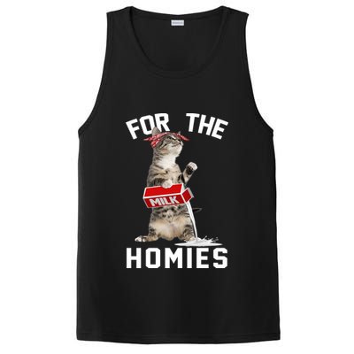 For The Homies Gangsta Cat PosiCharge Competitor Tank