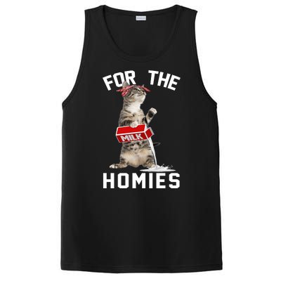 For The Homies Gangsta Cat PosiCharge Competitor Tank