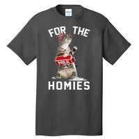 For The Homies Gangsta Cat Tall T-Shirt