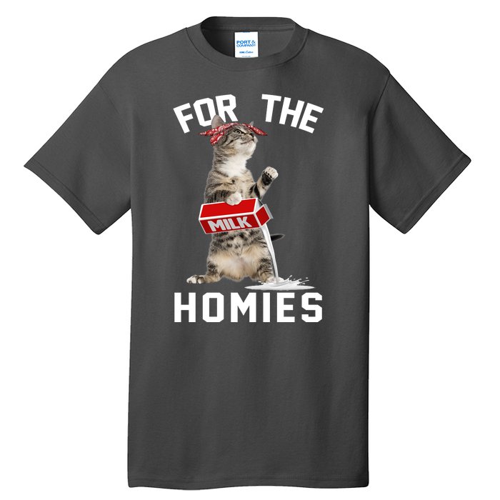 For The Homies Gangsta Cat Tall T-Shirt