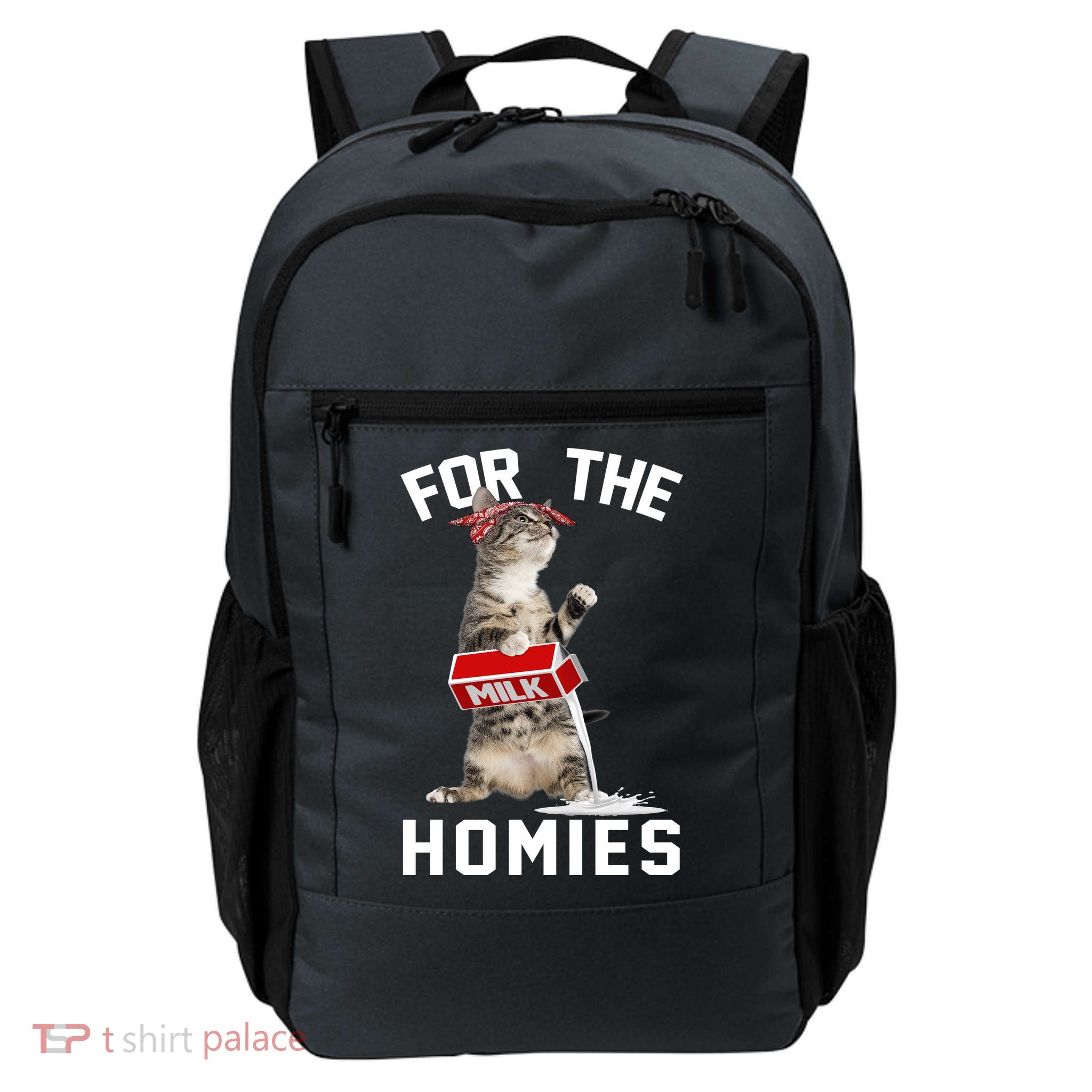 For The Homies Gangsta Cat Backpack