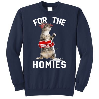 For The Homies Gangsta Cat Sweatshirt