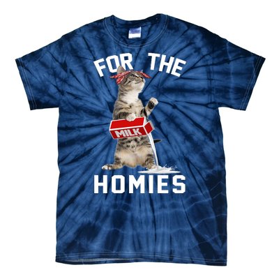 For The Homies Gangsta Cat Tie-Dye T-Shirt