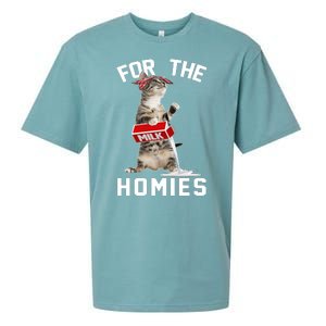 For The Homies Gangsta Cat Sueded Cloud Jersey T-Shirt