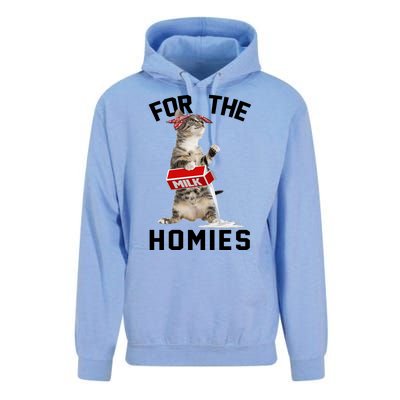 For The Homies Gangsta Cat Unisex Surf Hoodie