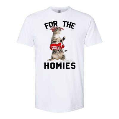 For The Homies Gangsta Cat Softstyle CVC T-Shirt