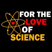 For The Love Of Science Cooling Performance Crew T-Shirt
