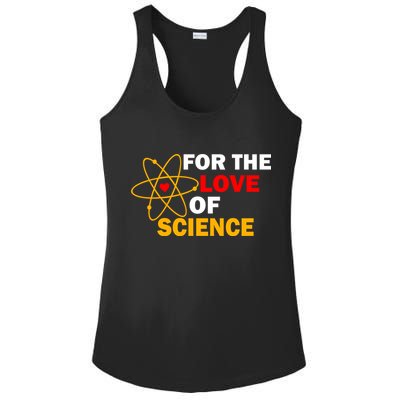 For The Love Of Science Ladies PosiCharge Competitor Racerback Tank