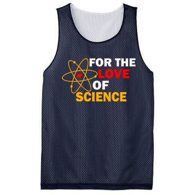 For The Love Of Science Mesh Reversible Basketball Jersey Tank