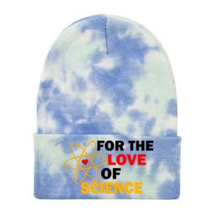 For The Love Of Science Tie Dye 12in Knit Beanie