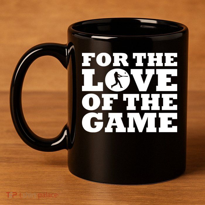 For The Love of the Game 11oz C Handle Ceramic Mug