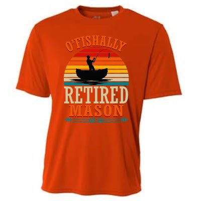 Fishing OFishally Retired Mason Cooling Performance Crew T-Shirt