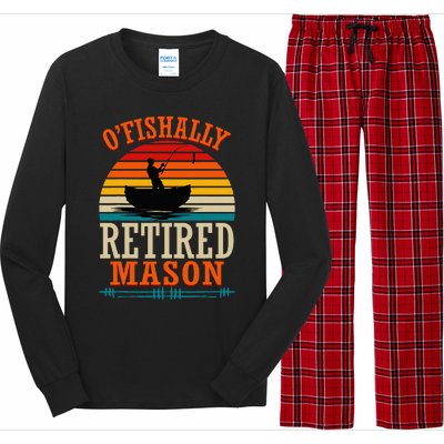 Fishing OFishally Retired Mason Long Sleeve Pajama Set