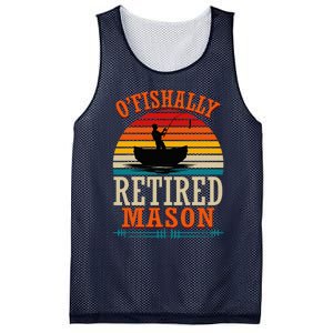 Fishing OFishally Retired Mason Mesh Reversible Basketball Jersey Tank