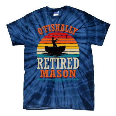 Fishing OFishally Retired Mason Tie-Dye T-Shirt