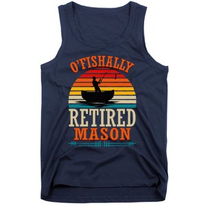 Fishing OFishally Retired Mason Tank Top