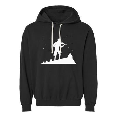 Fiddler On Roof Retro Musical Theater Broadway Theatre Garment-Dyed Fleece Hoodie