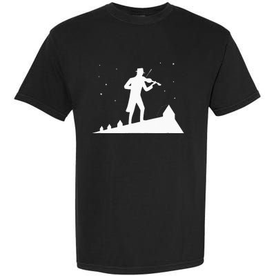 Fiddler On Roof Retro Musical Theater Broadway Theatre Garment-Dyed Heavyweight T-Shirt