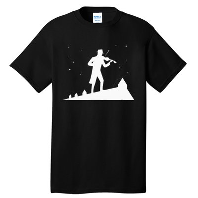 Fiddler On Roof Retro Musical Theater Broadway Theatre Tall T-Shirt