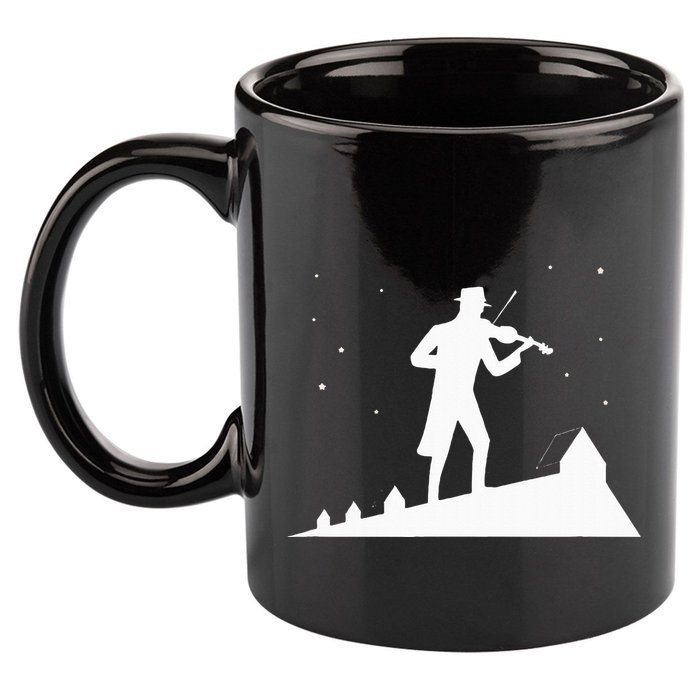Fiddler On Roof Retro Musical Theater Broadway Theatre 11oz C Handle Ceramic Mug