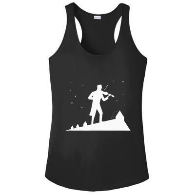 Fiddler On Roof Retro Musical Theater Broadway Theatre Ladies PosiCharge Competitor Racerback Tank