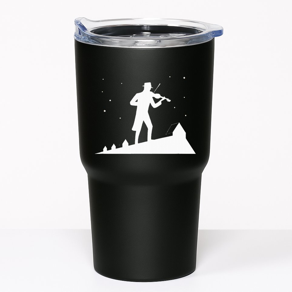 Fiddler On Roof Retro Musical Theater Broadway Theatre Tumbler