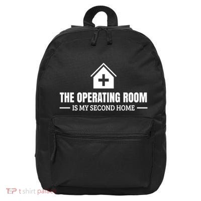 Funny Operating Room Doctor Nurse Surgery Tech Or 16 in Basic Backpack