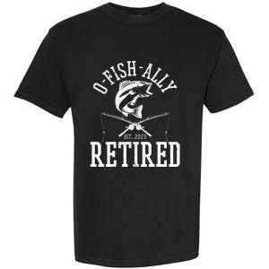 Funny O'fishally Retired Tee for Retired Fishing Garment-Dyed Heavyweight T-Shirt