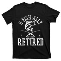 Funny O'fishally Retired Tee for Retired Fishing T-Shirt