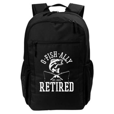 Funny O'fishally Retired Tee for Retired Fishing Backpack