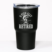 Funny O'fishally Retired Tee for Retired Fishing Tumbler