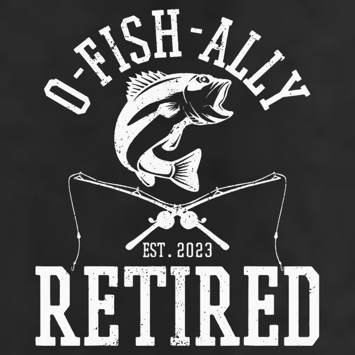 Funny O'fishally Retired Tee for Retired Fishing Tumbler