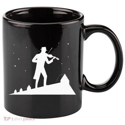 Fiddler On Roof Retro Musical Theater Broadway Theatre 11oz C Handle Ceramic Mug