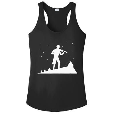 Fiddler On Roof Retro Musical Theater Broadway Theatre Ladies PosiCharge Competitor Racerback Tank