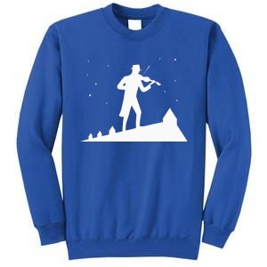 Fiddler On Roof Retro Musical Theater Broadway Theatre Tall Sweatshirt