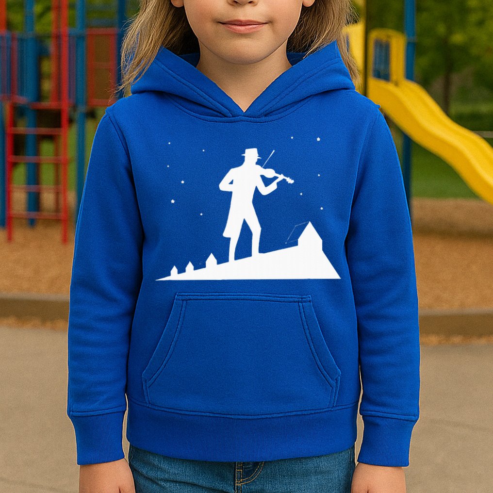 Fiddler On Roof Retro Musical Theater Broadway Theatre Kids Hoodie