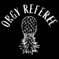 Funny Orgy Referee Upside Down Pineapple Swinger Cropped Pullover Crew