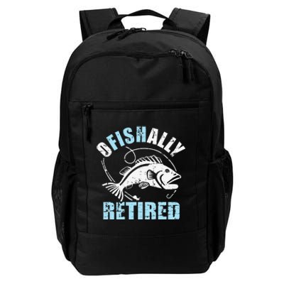 Fishing Ofishally Retired Daily Commute Backpack